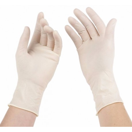 Manusi Latex Chlorinated Nepudrate Marimea S