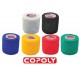 Bandaj elastic autoadeziv COPOLY 10x450 cm - albastru